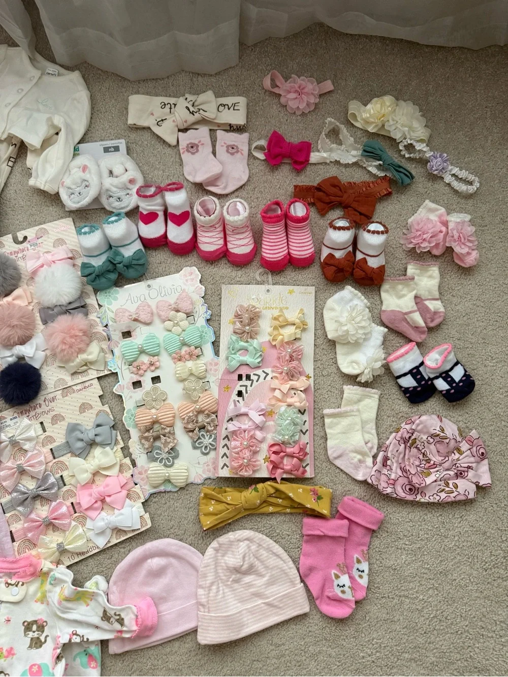 Mixed Baby Accessories and Clothing Set
